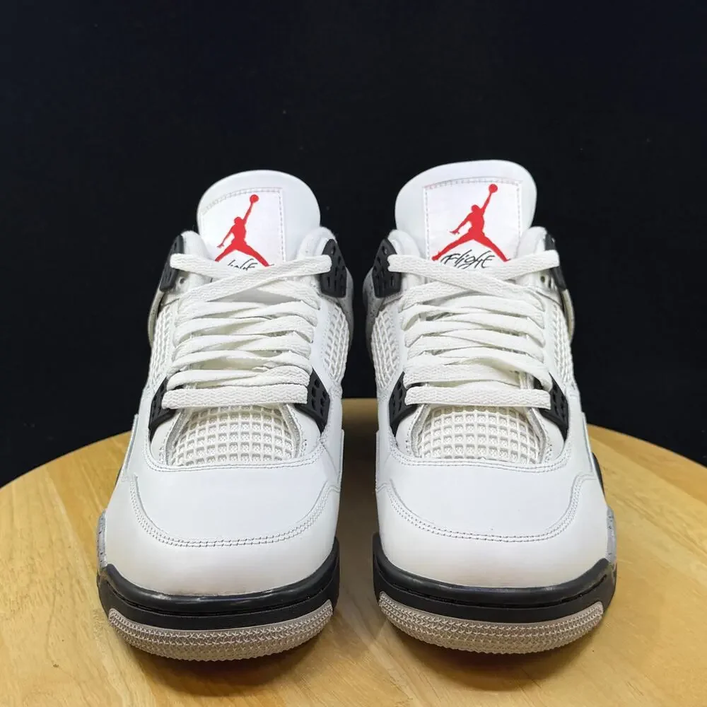 Air Jordan 4 Retro OG 2025 White Cement FV5029-100 Summit White Size 9